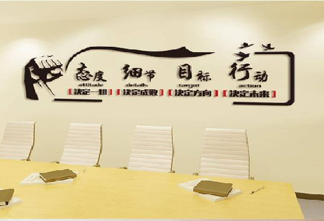 安康企业文化墙主要展示什么？