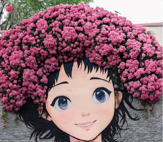 安康墙体彩绘-网红墙打卡