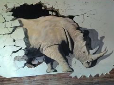 安康在墙绘中，如何绘制3D效果？